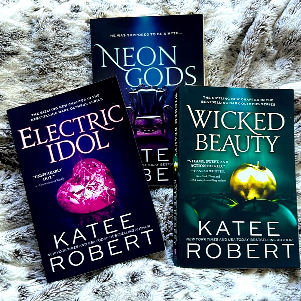 KATEE ROBERT OLYMPUS SERIES | Paperbacks Neon Gods Electric Idol Wicked Beauty